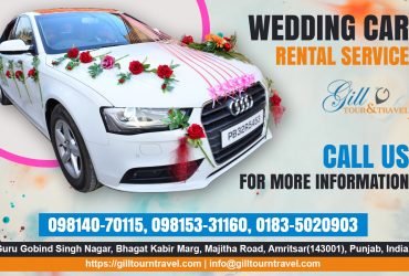 Wedding car rental in Amritsar